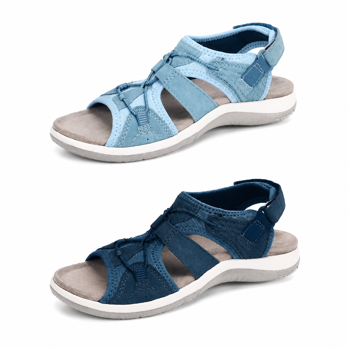 🔥💆‍♀️ LAST DAY SALE – 80% OFF ✨ Adjustable Orthopedic Diabetic Sandals for Foot Deformity, Arch Support & All-Day Comfort