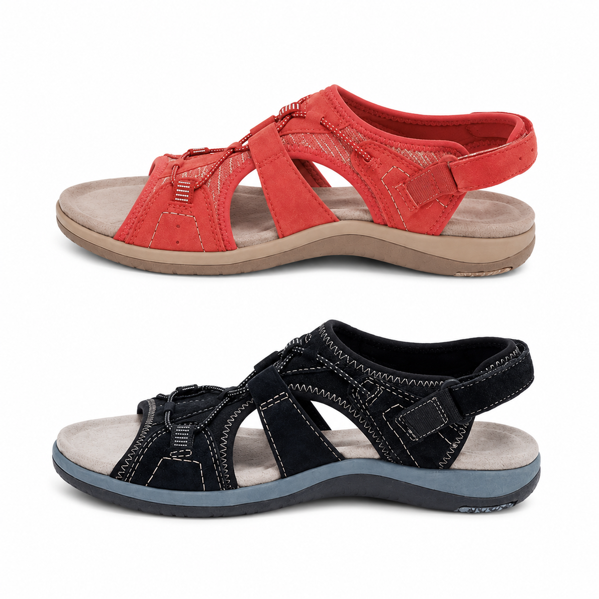🔥💆‍♀️ LAST DAY SALE – 80% OFF ✨ Adjustable Orthopedic Diabetic Sandals for Foot Deformity, Arch Support & All-Day Comfort