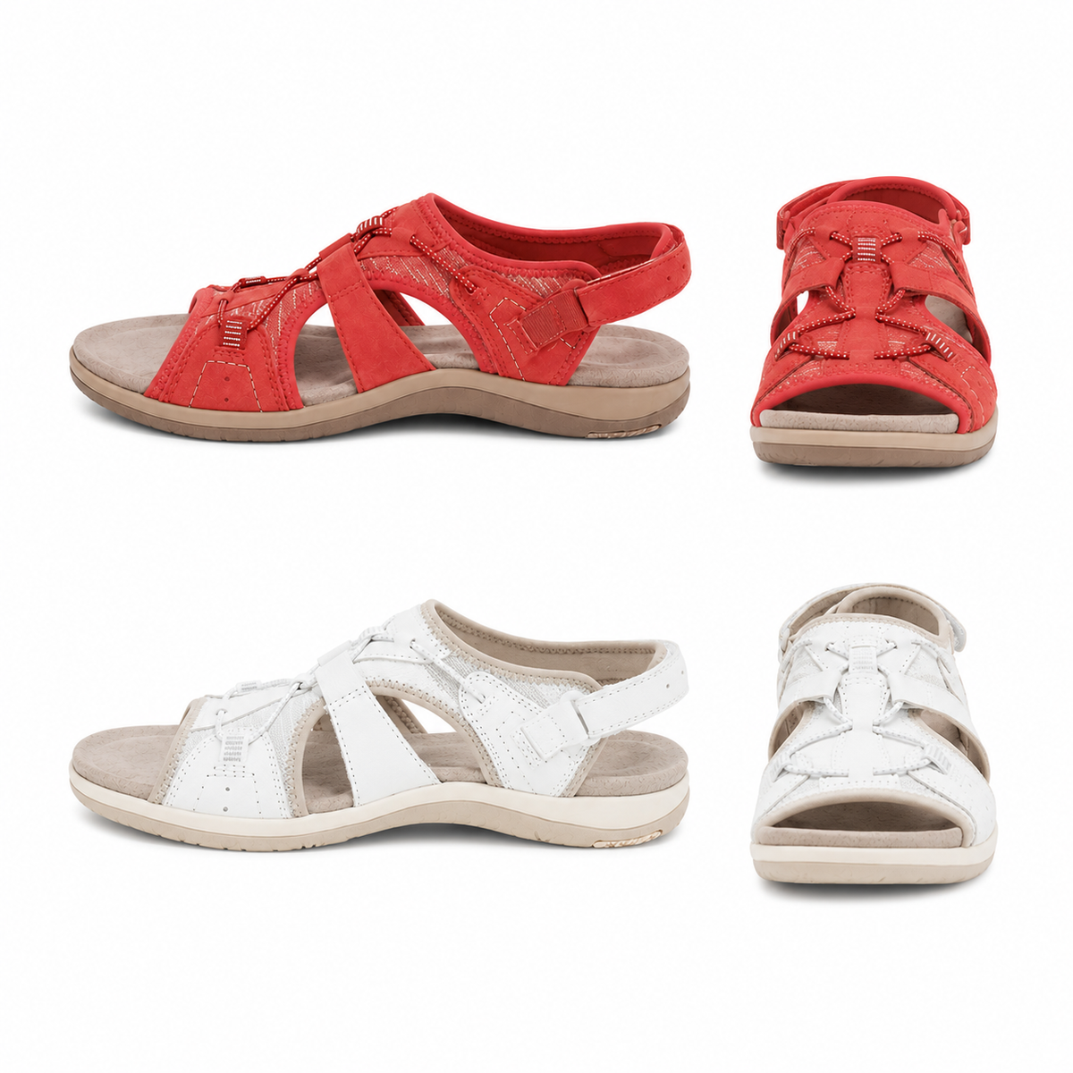 🔥💆‍♀️ LAST DAY SALE – 80% OFF ✨ Adjustable Orthopedic Diabetic Sandals for Foot Deformity, Arch Support & All-Day Comfort