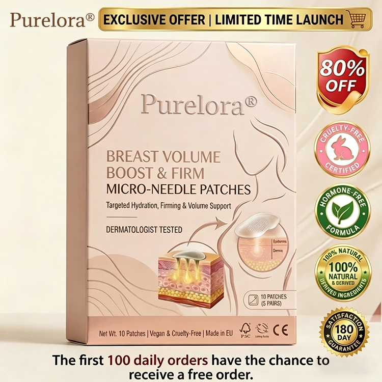Purelora® Targeted Breast Enhancement Advanced Nano Microneedle Patch