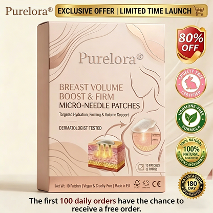 Purelora® Targeted Breast Enhancement Advanced Nano Microneedle Patch