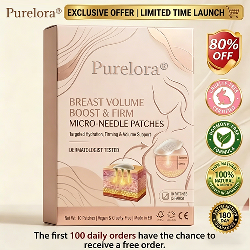 Purelora® Targeted Breast Enhancement Advanced Nano Microneedle Patch