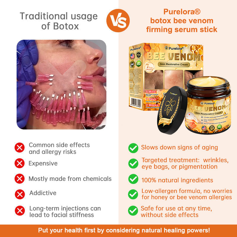 "Made and Shipped from America🔥|✅ Official Store✨Purelora® Bee Venom Skin Restorative Cream 🔥 LAST DAY 80% OFF 💎"