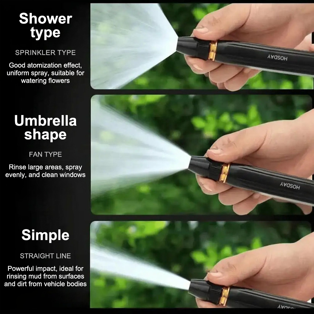 🚗💧LAST DAY 50% OFF ✨Powerful High-Pressure Home Car Wash & Garden Sprayer（副本）