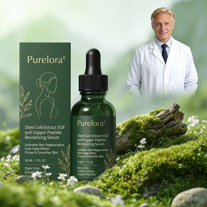 Stem Cell–Derived Purelora®  EGF & Copper Peptide Activating Serum  (Deeply activates skin renewal from within for firmer, smoother-looking skin)