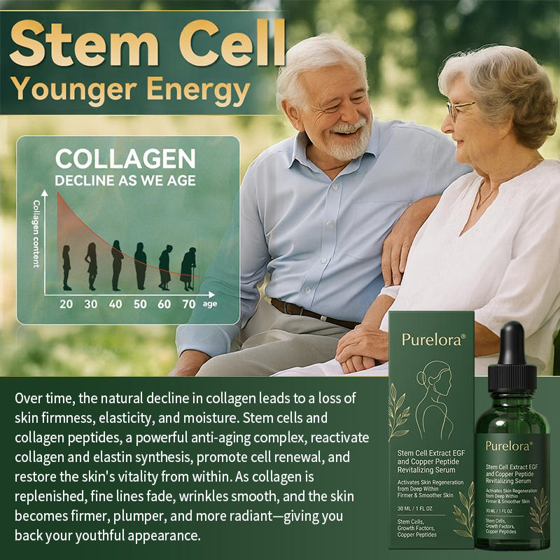 Stem Cell–Derived Purelora®  EGF & Copper Peptide Activating Serum  (Deeply activates skin renewal from within for firmer, smoother-looking skin)