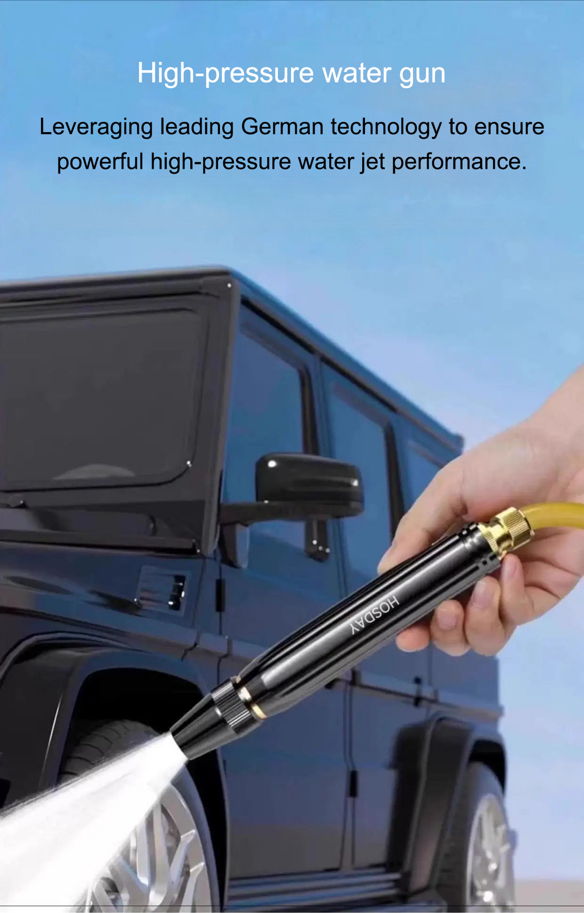 🚗💧LAST DAY 50% OFF ✨Powerful High-Pressure Home Car Wash & Garden Sprayer（副本）