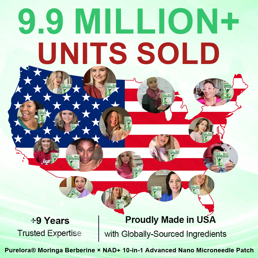 [FDA-Registered & GMP Certified]👩‍⚕️| 𝙋𝙪𝙧𝙚𝙡𝙤𝙧𝙖® 𝙈𝒐𝒓𝒊𝒏𝒈𝗮 · 𝗕𝗲𝗿𝗯𝐞𝐫𝐢𝐧𝙚 × 𝙉𝑨𝑫+ 𝟏𝟎-𝙞𝙣-𝟭 𝘼𝒅𝒗𝒂𝒏𝒄𝒆𝐝 𝐍𝐚𝐧𝙤 𝙈𝙞𝙘𝙧𝙤𝙣𝒆𝒆𝒅𝒍𝐞 𝐏𝐚𝐭𝙘𝙝 🇺🇸|𝘉𝘢𝘤𝘬𝘦𝘥 𝘣𝘺 𝘴𝘤𝘪𝘦𝘯𝘤𝘦 | 10-𝗂𝗇-𝟣 𝖿𝗈𝗋𝗆𝗎𝗅𝖺 | 𝑅𝑒𝑠𝑢𝑙𝑡𝑠 𝑖𝑛 7 𝑑𝑎𝑦𝑠 ⏳