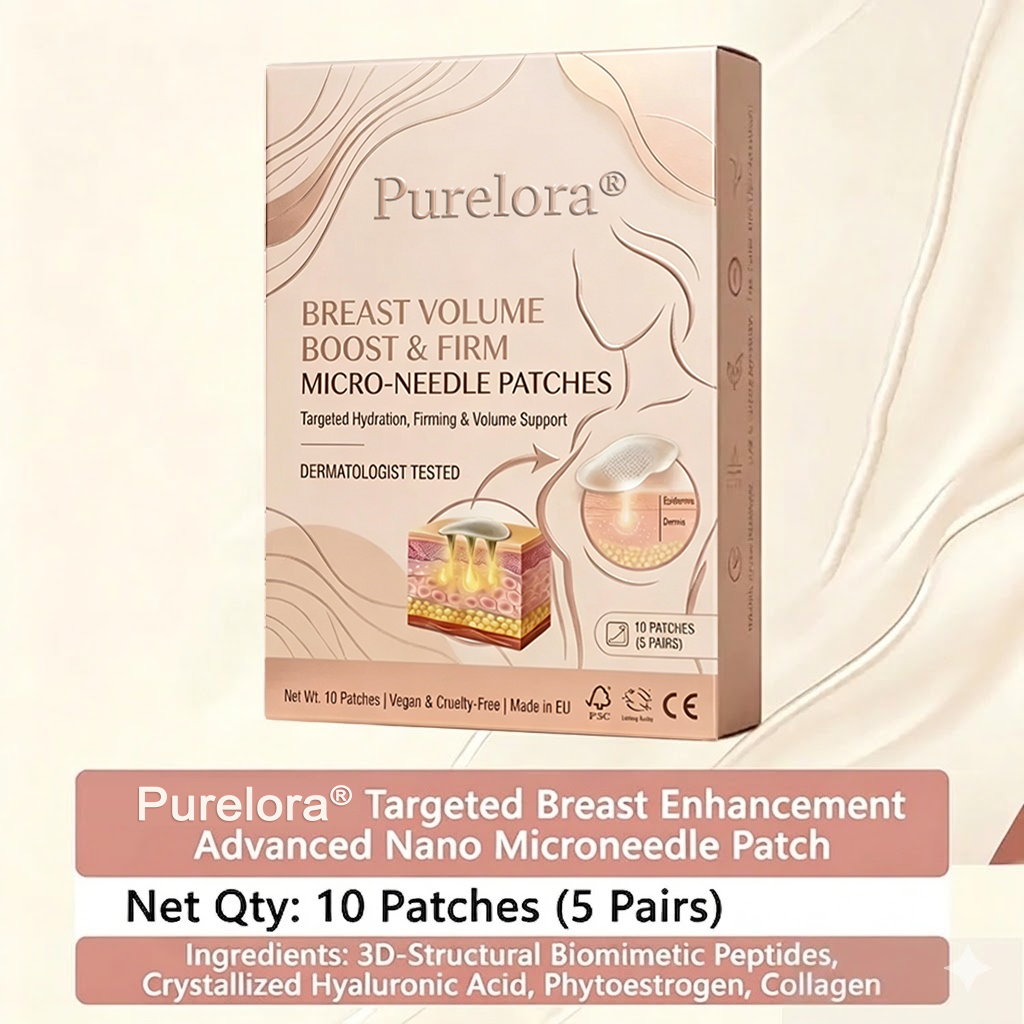 Purelora® Targeted Breast Enhancement Advanced Nano Microneedle Patch