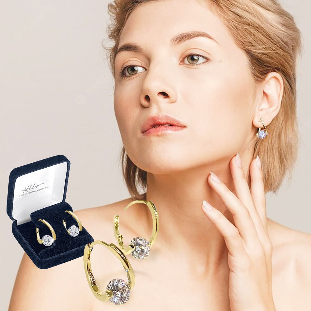 📢🔥LAST DAY SALE-80% OFF 丨CZTICLE®Lymphvity MagneTherapy Germanium Earrings