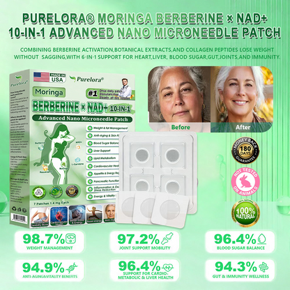 👩‍⚕️[FDA-Registered & GMP Certified]| 𝑷𝒖𝒓𝒆𝒍𝒐𝒓𝒂® 𝙈𝒐𝒓𝒊𝒏𝒈𝗮 · 𝗕𝗲𝗿𝗯𝐞𝐫𝐢𝐧𝙚 × 𝙉𝑨𝑫+ 𝟏𝟎-𝙞𝙣-1 𝘼𝒅𝒗𝒂𝒏𝒄𝒆𝐝 𝐍𝐚𝐧𝙤 𝙈𝙞𝙘𝙧𝙤𝙣𝒆𝒆𝒅𝒍𝐞 𝐏𝐚𝐭𝙘𝙝 🇺🇸|𝘉𝘢𝘤𝘬𝘦𝘥 𝘣𝘺 𝘴𝘤𝘪𝘦𝘯𝘤𝘦 | 10-𝗂𝗇-𝟣 𝖿𝗈𝗋𝗆𝗎𝗅𝖺 | 𝑅𝑒𝑠𝑢𝑙𝑡𝑠 𝑖𝑛 7 𝑑𝑎𝑦𝑠 ⏳