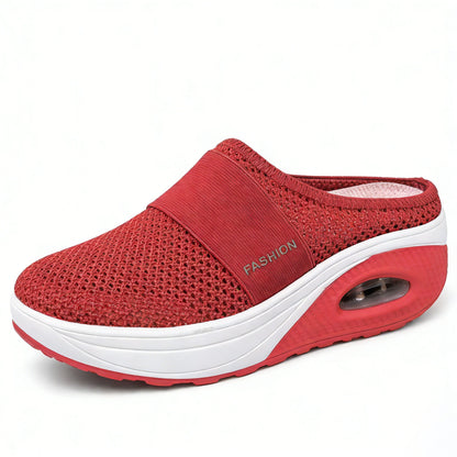 🔥🌍BQODQO® Air-Cushion Slip-On Walking Shoes with Arch Support, Relieves Varicose Veins🔥
