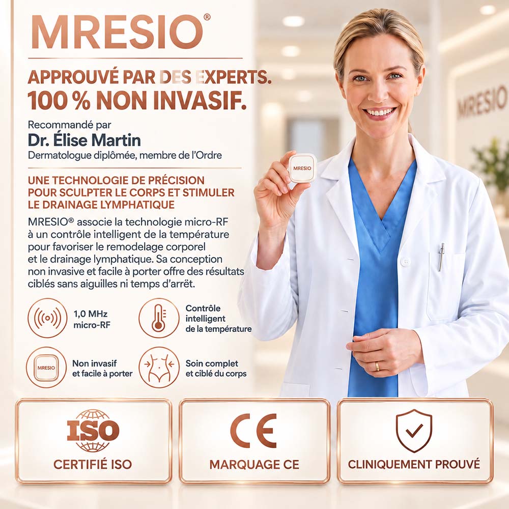 Mresio® ✨ Appareil de remodelage corporel et de drainage lymphatique par micro-radiofréquence