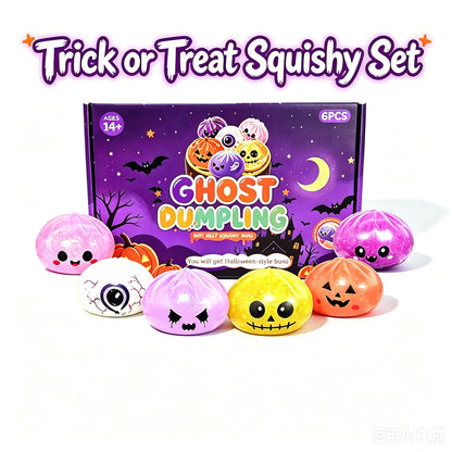 🎃 No Tricks, Just Squishy Treats! 🍬 Your Halloween Favorite Is On The Way 👻 Safe, Soft & Fun For All Ages（⚠️ Non-Candy Gift）