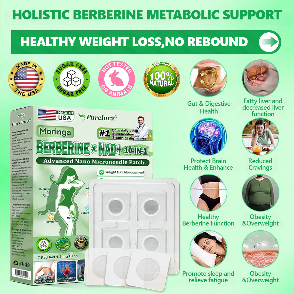 👩‍⚕️[FDA-Registered & GMP Certified]| 𝑷𝒖𝒓𝒆𝒍𝒐𝒓𝒂® 𝙈𝒐𝒓𝒊𝒏𝒈𝗮 · 𝗕𝗲𝗿𝗯𝐞𝐫𝐢𝐧𝙚 × 𝙉𝑨𝑫+ 𝟏𝟎-𝙞𝙣-1 𝘼𝒅𝒗𝒂𝒏𝒄𝒆𝐝 𝐍𝐚𝐧𝙤 𝙈𝙞𝙘𝙧𝙤𝙣𝒆𝒆𝒅𝒍𝐞 𝐏𝐚𝐭𝙘𝙝 🇺🇸|𝘉𝘢𝘤𝘬𝘦𝘥 𝘣𝘺 𝘴𝘤𝘪𝘦𝘯𝘤𝘦 | 10-𝗂𝗇-𝟣 𝖿𝗈𝗋𝗆𝗎𝗅𝖺 | 𝑅𝑒𝑠𝑢𝑙𝑡𝑠 𝑖𝑛 7 𝑑𝑎𝑦𝑠 ⏳