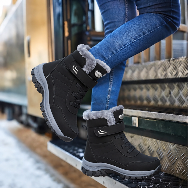 🔥 Bestseller 2026 – Today Only: 80% Off 🏆 Women’s Winter Boots with Warm Plush Lining, Stabilizing Ankle Support & Non-Slip Tread Sole