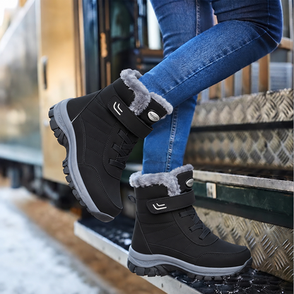 🔥 Bestseller 2026 – Today Only: 80% Off 🏆 Women’s Winter Boots with Warm Plush Lining, Stabilizing Ankle Support & Non-Slip Tread Sole