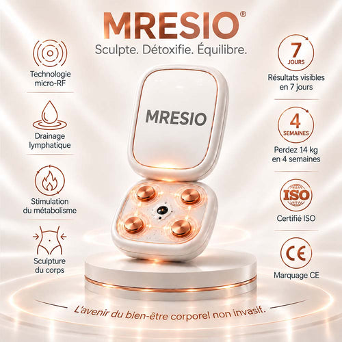 Mresio® ✨ Appareil de remodelage corporel et de drainage lymphatique par micro-radiofréquence