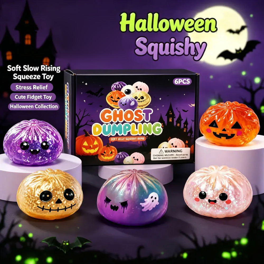 🎃 No Tricks, Just Squishy Treats! 🍬 Your Halloween Favorite Is On The Way 👻 Safe, Soft & Fun For All Ages（⚠️ Non-Candy Gift）