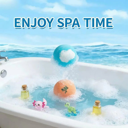 🌈12-Pack Ocean Surprise Bath Bombs