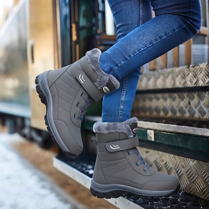 🔥 Bestseller 2026 – Today Only: 80% Off 🏆 Women’s Winter Boots with Warm Plush Lining, Stabilizing Ankle Support & Non-Slip Tread Sole