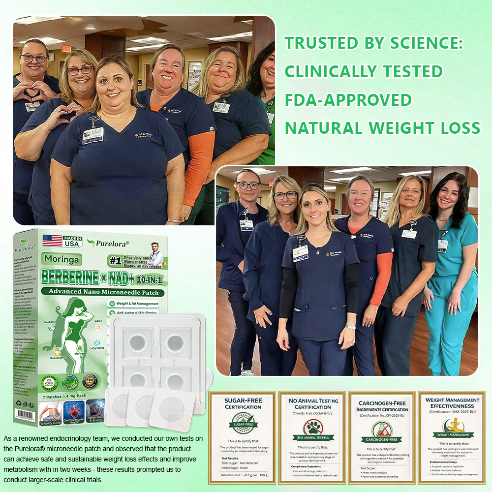 👩‍⚕️[FDA-Registered & GMP Certified]| 𝑷𝒖𝒓𝒆𝒍𝒐𝒓𝒂® 𝙈𝒐𝒓𝒊𝒏𝒈𝗮 · 𝗕𝗲𝗿𝗯𝐞𝐫𝐢𝐧𝙚 × 𝙉𝑨𝑫+ 𝟏𝟎-𝙞𝙣-1 𝘼𝒅𝒗𝒂𝒏𝒄𝒆𝐝 𝐍𝐚𝐧𝙤 𝙈𝙞𝙘𝙧𝙤𝙣𝒆𝒆𝒅𝒍𝐞 𝐏𝐚𝐭𝙘𝙝 🇺🇸|𝘉𝘢𝘤𝘬𝘦𝘥 𝘣𝘺 𝘴𝘤𝘪𝘦𝘯𝘤𝘦 | 10-𝗂𝗇-𝟣 𝖿𝗈𝗋𝗆𝗎𝗅𝖺 | 𝑅𝑒𝑠𝑢𝑙𝑡𝑠 𝑖𝑛 7 𝑑𝑎𝑦𝑠 ⏳