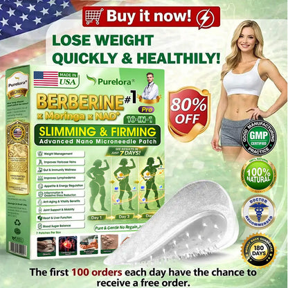 𝐎𝐟𝐟𝐢𝐜𝐢𝐚𝐥 𝐔𝐒 𝐒𝐭𝐨𝐫𝐞 🇺🇸  | 🧑‍⚕️🩺 𝐏𝐮𝐫𝐞𝐥𝐨𝐫𝐚® Moringa · Berberine × NAD+ 𝟏𝟎-𝐢𝐧-𝟏 𝐀𝐝𝐯𝐚𝐧𝐜𝐞𝐝 𝐍𝐚𝐧𝐨 𝐌𝐢𝐜𝐫𝐨𝐧𝐞𝐞𝐝𝐥𝐞 𝐏𝐚𝐭𝐜𝐡 — 𝐎𝐧𝐜𝐞 𝐃𝐚𝐢𝐥𝐲, 𝐕𝐢𝐬𝐢𝐛𝐥𝐞 𝐑𝐞𝐬𝐮𝐥𝐭𝐬 𝐢𝐧 𝟕 𝐃𝐚𝐲𝐬