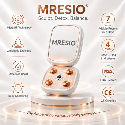 Mresio® ✨ Dispositivo Micro-RF para Moldeado Corporal y Drenaje Linfático🪴