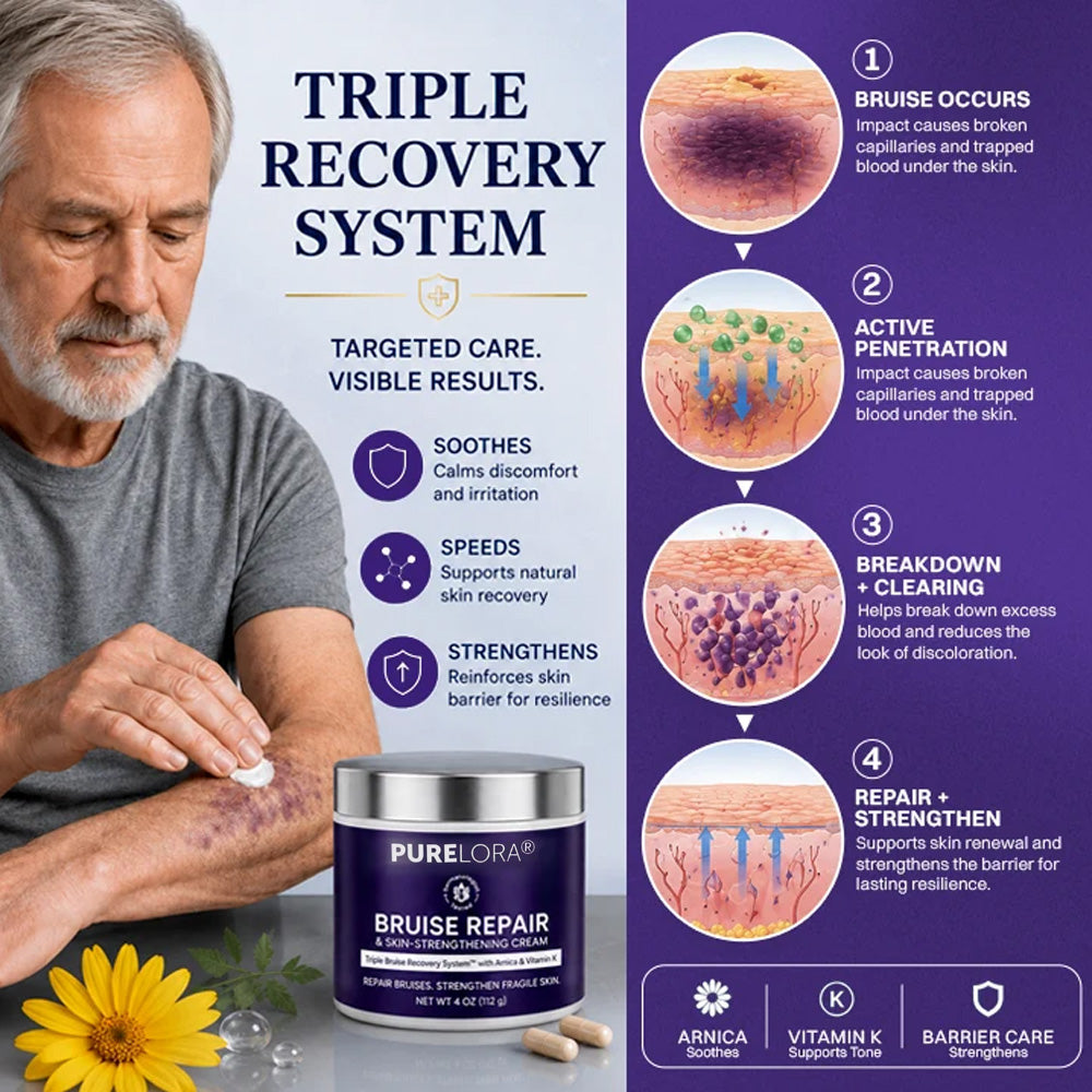 Purelora® Bruise Repair & Skin-Strengthening Cream