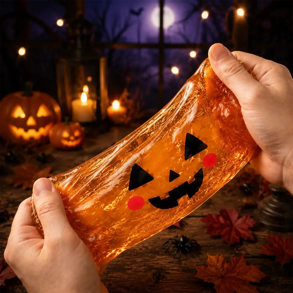 🎃 No Tricks, Just Squishy Treats! 🍬 Your Halloween Favorite Is On The Way 👻 Safe, Soft & Fun For All Ages（⚠️ Non-Candy Gift）
