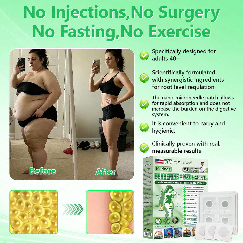 [FDA-Registered & GMP Certified]👩‍⚕️| 𝑷𝒖𝒓𝒆𝒍𝒐𝒓𝒂® 𝙈𝒐𝒓𝒊𝒏𝒈𝗮 · 𝗕𝗲𝗿𝗯𝐞𝐫𝐢𝐧𝙚 × 𝙉𝑨𝑫+ 𝟏𝟎-𝙞𝙣-1 𝘼𝒅𝒗𝒂𝒏𝒄𝒆𝐝 𝐍𝐚𝐧𝙤 𝙈𝙞𝙘𝙧𝙤𝙣𝒆𝒆𝒅𝒍𝐞 𝐏𝐚𝐭𝙘𝙝 🇺🇸|𝘉𝘢𝘤𝘬𝘦𝘥 𝘣𝘺 𝘴𝘤𝘪𝘦𝘯𝘤𝘦 | 10-𝗂𝗇-𝟣 𝖿𝗈𝗋𝗆𝗎𝗅𝖺 | 𝑅𝑒𝑠𝑢𝑙𝑡𝑠 𝑖𝑛 7 𝑑𝑎𝑦𝑠 ⏳
