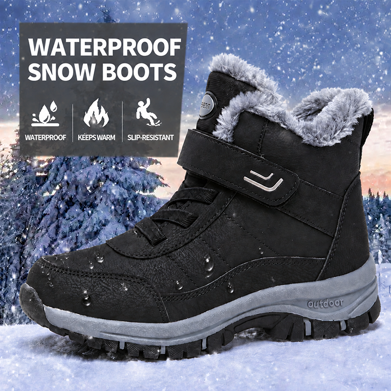 🔥 Bestseller 2026 – Today Only: 80% Off 🏆 Women’s Winter Boots with Warm Plush Lining, Stabilizing Ankle Support & Non-Slip Tread Sole