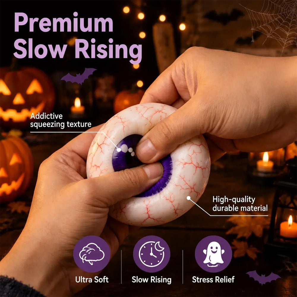 🎃 No Tricks, Just Squishy Treats! 🍬 Your Halloween Favorite Is On The Way 👻 Safe, Soft & Fun For All Ages（⚠️ Non-Candy Gift）