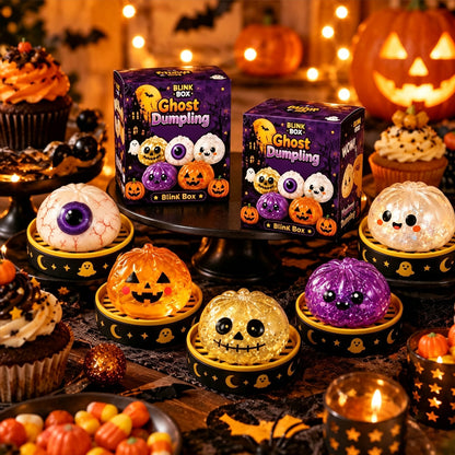 🎃 No Tricks, Just Squishy Treats! 🍬 Your Halloween Favorite Is On The Way 👻 Safe, Soft & Fun For All Ages（⚠️ Non-Candy Gift）