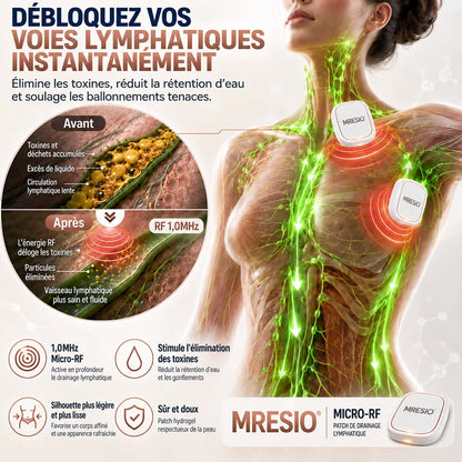Mresio® ✨ Appareil de remodelage corporel et de drainage lymphatique par micro-radiofréquence