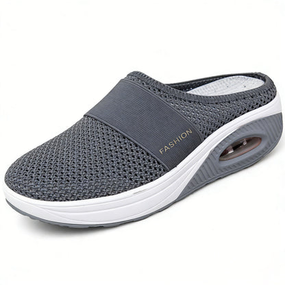 🔥🌍BQODQO® Air-Cushion Slip-On Walking Shoes with Arch Support, Relieves Varicose Veins🔥