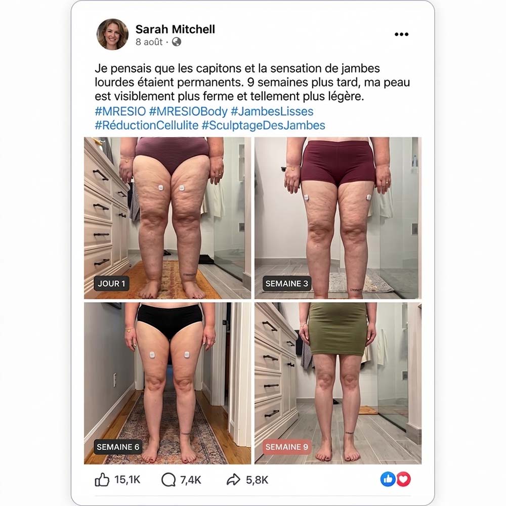 Mresio® ✨ Appareil de remodelage corporel et de drainage lymphatique par micro-radiofréquence