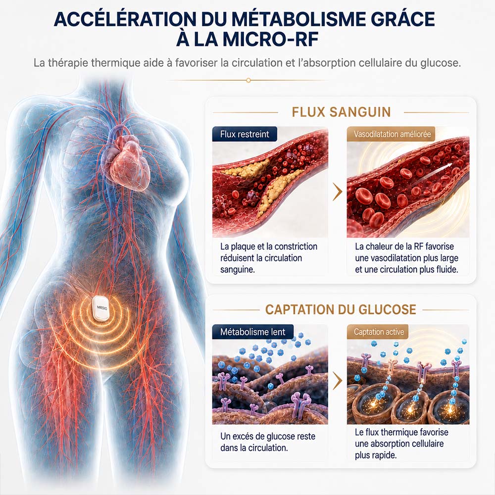 Mresio® ✨ Appareil de remodelage corporel et de drainage lymphatique par micro-radiofréquence