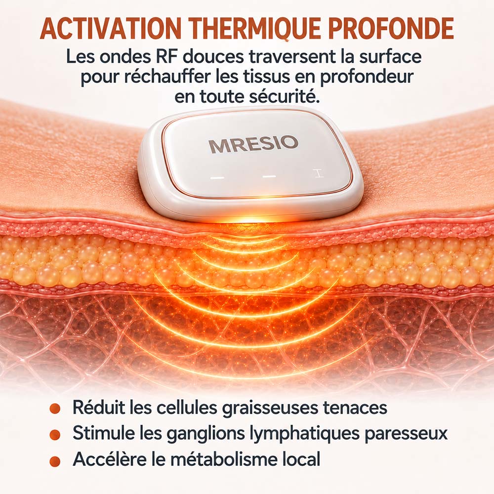 Mresio® ✨ Appareil de remodelage corporel et de drainage lymphatique par micro-radiofréquence