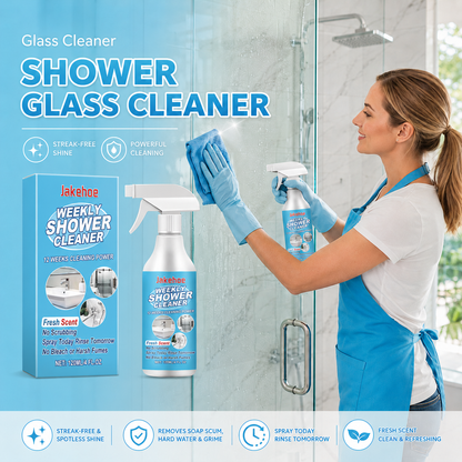 ✨ Glass Cleaning Spray | Quickly removes dirt and water spots for crystal-clear windows, mirrors, and glass surfaces 🪟💦