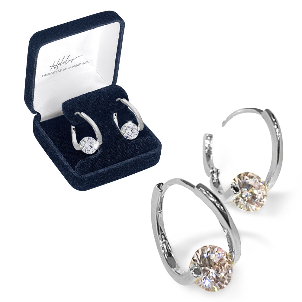 📢🔥LAST DAY SALE-80% OFF 丨CZTICLE®Lymphvity MagneTherapy Germanium Earrings