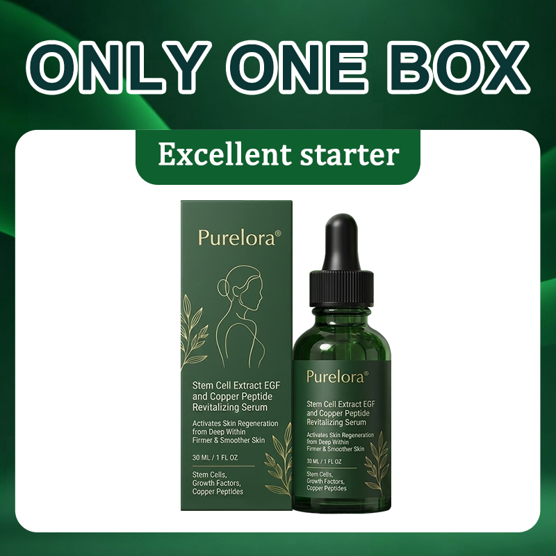 Stem Cell–Derived Purelora®  EGF & Copper Peptide Activating Serum  (Deeply activates skin renewal from within for firmer, smoother-looking skin)