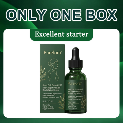 Stem Cell–Derived Purelora®  EGF & Copper Peptide Activating Serum  (Deeply activates skin renewal from within for firmer, smoother-looking skin)