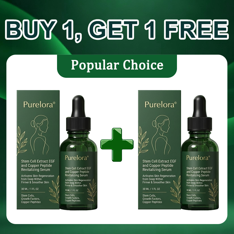 Stem Cell–Derived Purelora®  EGF & Copper Peptide Activating Serum  (Deeply activates skin renewal from within for firmer, smoother-looking skin)