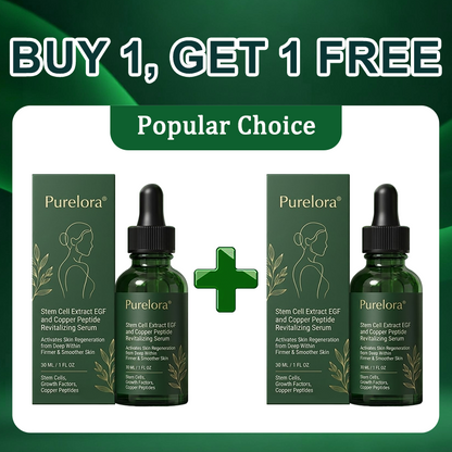 Stem Cell–Derived Purelora®  EGF & Copper Peptide Activating Serum  (Deeply activates skin renewal from within for firmer, smoother-looking skin)
