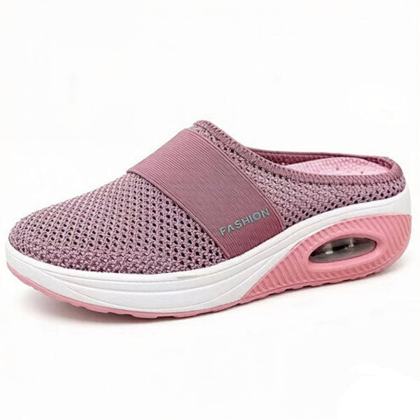 🔥🌍BQODQO® Air-Cushion Slip-On Walking Shoes with Arch Support, Relieves Varicose Veins🔥