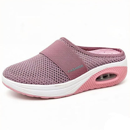 🔥🌍BQODQO® Air-Cushion Slip-On Walking Shoes with Arch Support, Relieves Varicose Veins🔥