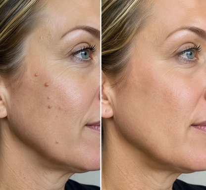 ✨Curalona® Parche 2 en 1 de Microneedles e Hidrocoloide🍀 | Elimina lunares elevados, acné, verrugas planas y fibromas cutáneos | Ayuda a mejorar arrugas, cicatrices e imperfecciones | Parches invisibles para rostro y cuerpo