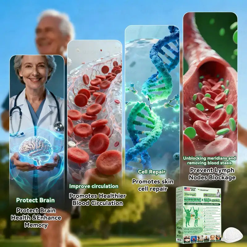 🇺🇸 𝐎𝐟𝐟𝐢𝐜𝐢𝐚𝐥 𝐔𝐒 𝐒𝐭𝐨𝐫𝐞 | 🧑‍⚕️🩺𝐇𝐞𝐚𝐥𝐫𝐢𝐳𝐞® Moringa · Berberine × NAD+ 𝟏𝟎-𝐢𝐧-𝟏 𝐀𝐝𝐯𝐚𝐧𝐜𝐞𝐝 𝐍𝐚𝐧𝐨 𝐌𝐢𝐜𝐫𝐨𝐧𝐞𝐞𝐝𝐥𝐞 𝐏𝐚𝐭𝐜𝐡 — 𝐎𝐧𝐜𝐞 𝐃𝐚𝐢𝐥𝐲, 𝐕𝐢𝐬𝐢𝐛𝐥𝐞 𝐑𝐞𝐬𝐮𝐥𝐭𝐬 𝐢𝐧 𝟕 𝐃𝐚𝐲𝐬