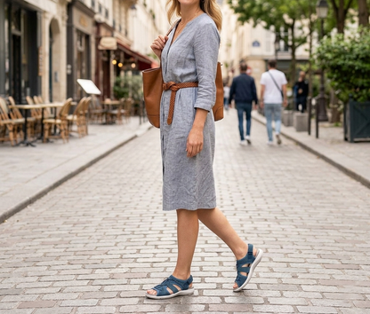 🔥💆‍♀️ LAST DAY SALE – 80% OFF ✨ Adjustable Orthopedic Diabetic Sandals for Foot Deformity, Arch Support & All-Day Comfort